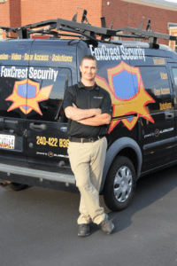 FoxCrest Security Company Van