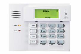 Existing Security System Touchpad